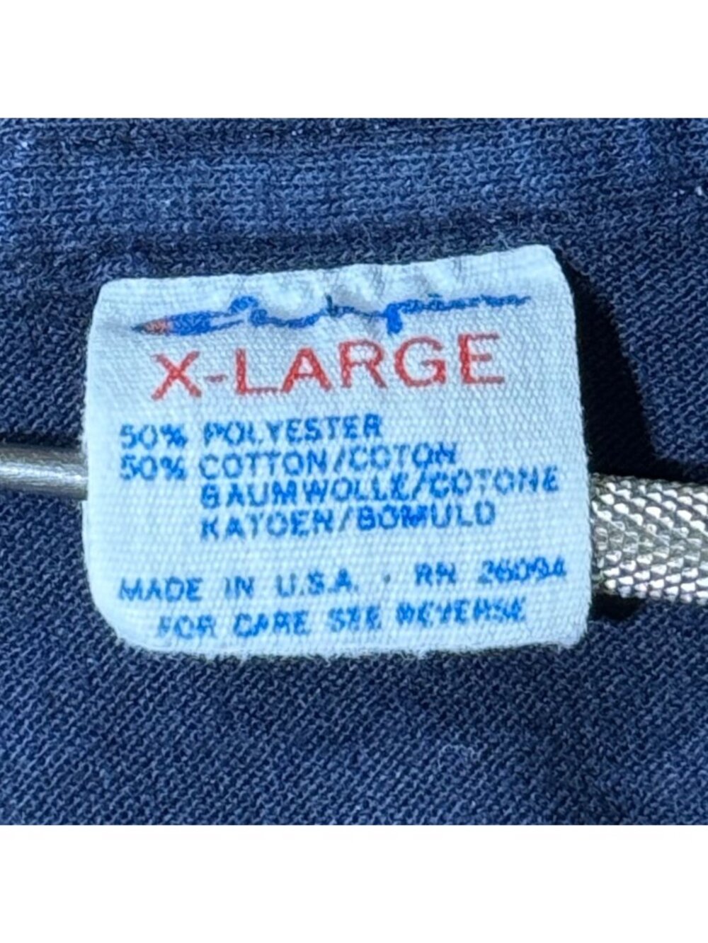 Dallas Cowboys Vintage 80s Champion Single Stitch T-Shirt XL Navy Blue - Picture 5 of 8